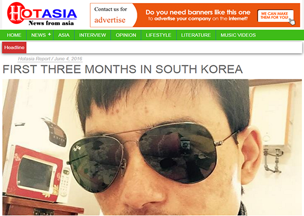 Hotpati Asia — article grid with breaking news banner
